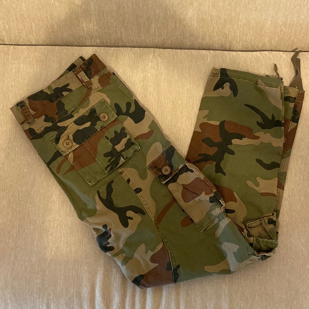 Camo Cargo Jeans
